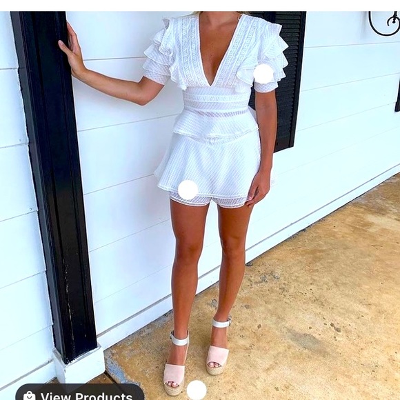 KEEPSAKE the Label Other - Keepsake white two-piece set